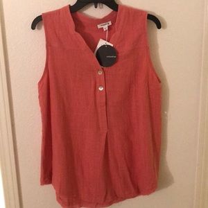 Sleeveless mittoshop top